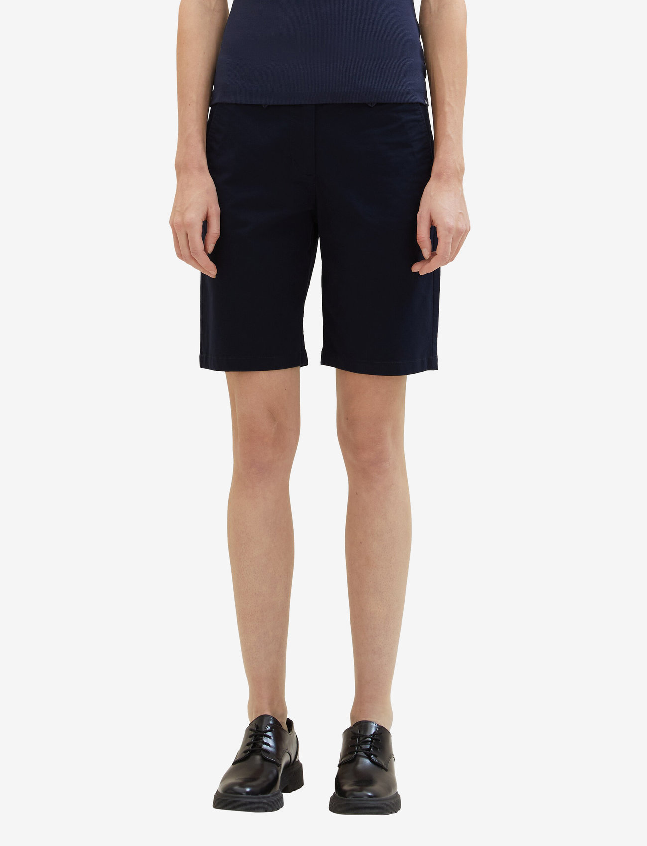 Tom Tailor - Tom Tailor Chino Bermuda - sky captain blue - 1