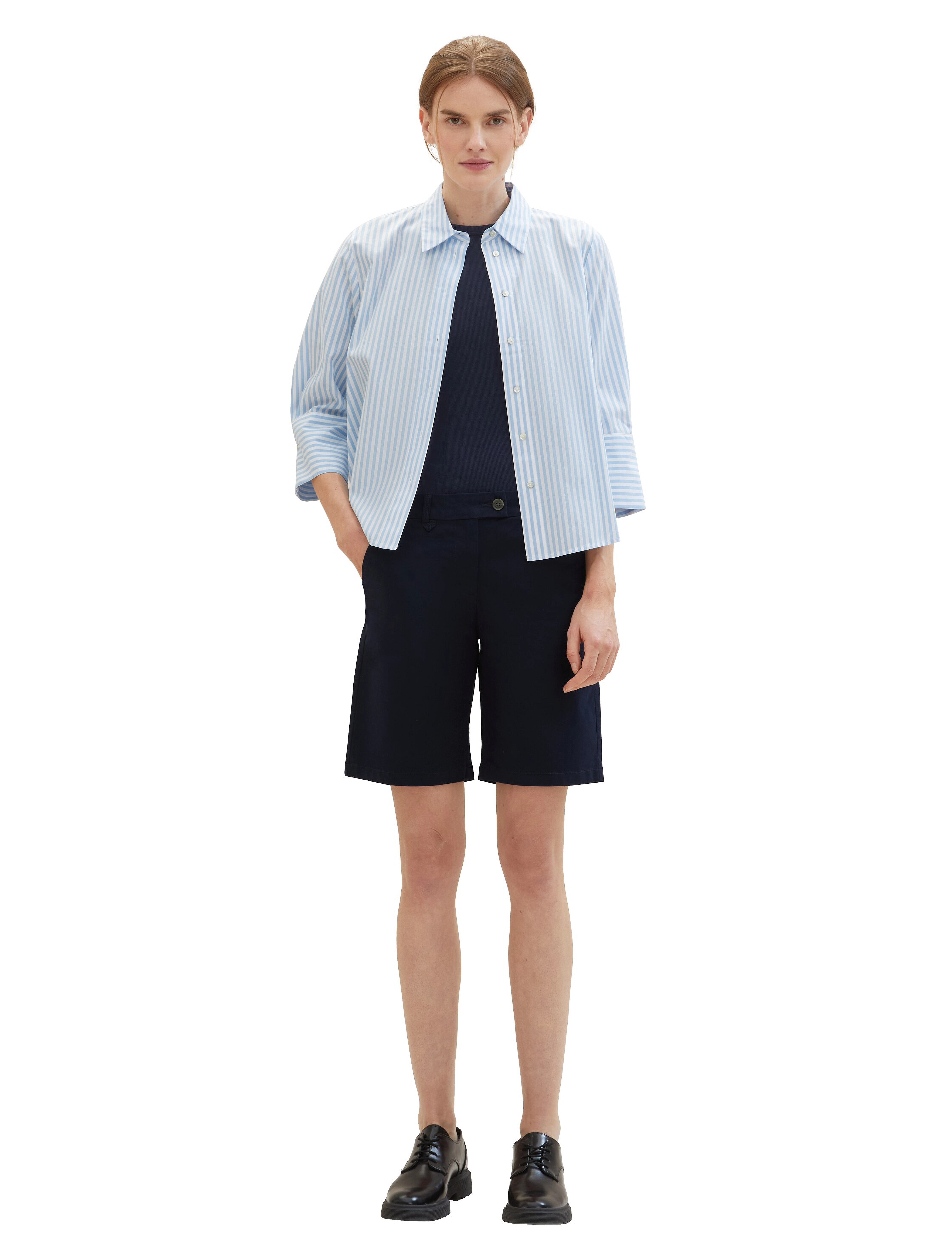 Tom Tailor - Tom Tailor Chino Bermuda - sky captain blue - 3