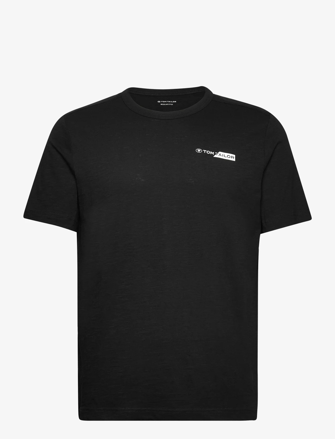 Tom Tailor - printed t-shirt - lägsta priserna - black - 0