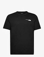 printed t-shirt - BLACK