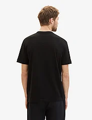 Tom Tailor - printed t-shirt - laveste priser - black - 3
