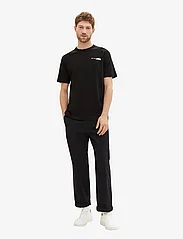 Tom Tailor - printed t-shirt - mažiausios kainos - black - 4