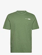 printed t-shirt - DULL MOSS GREEN