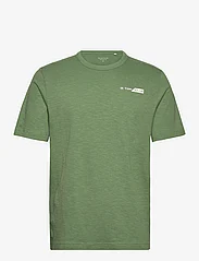 Tom Tailor - printed t-shirt - short-sleeved t-shirts - dull moss green - 0