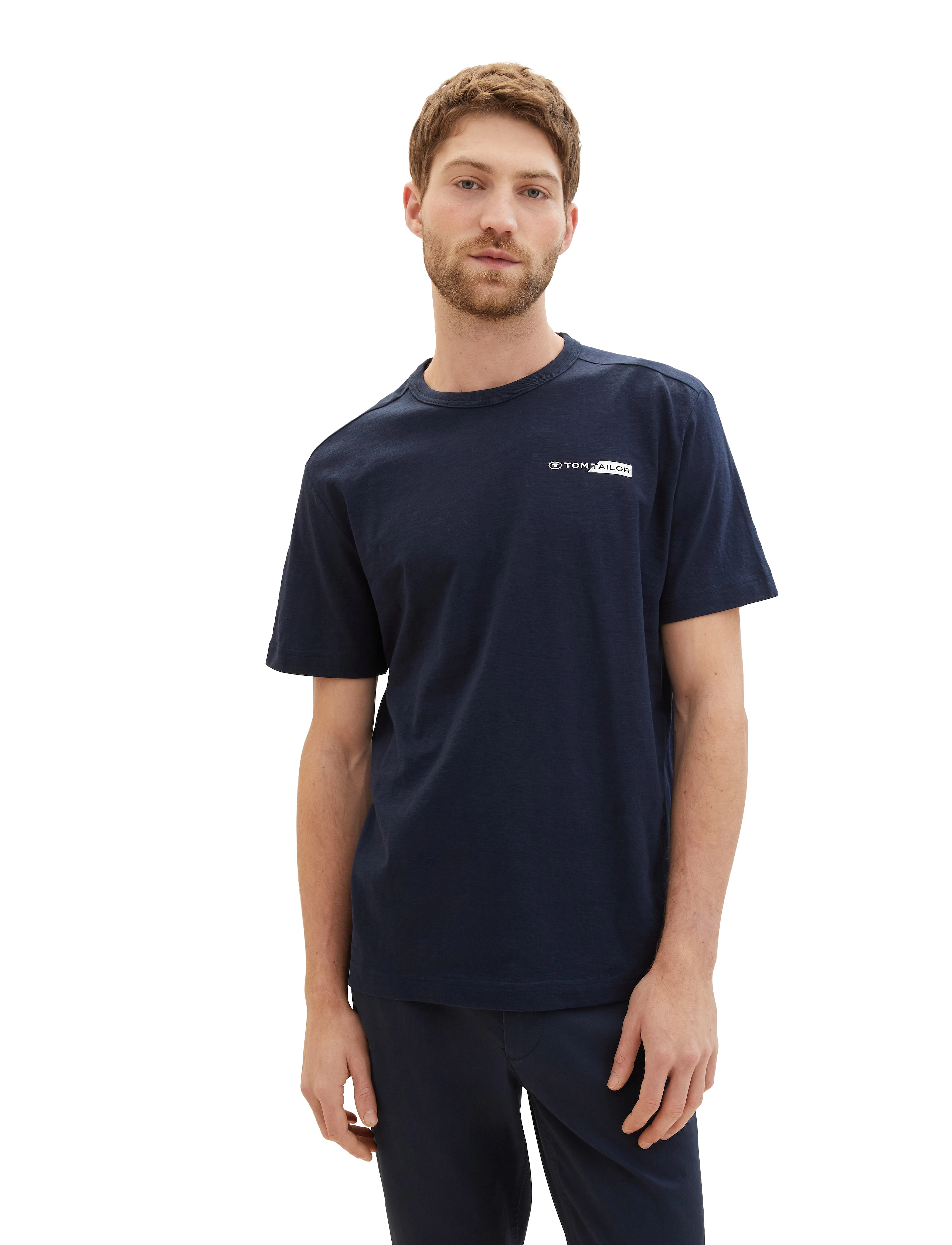 Tom Tailor - printed t-shirt - sky captain blue - 2