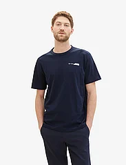 Tom Tailor - printed t-shirt - de laveste prisene - sky captain blue - 5