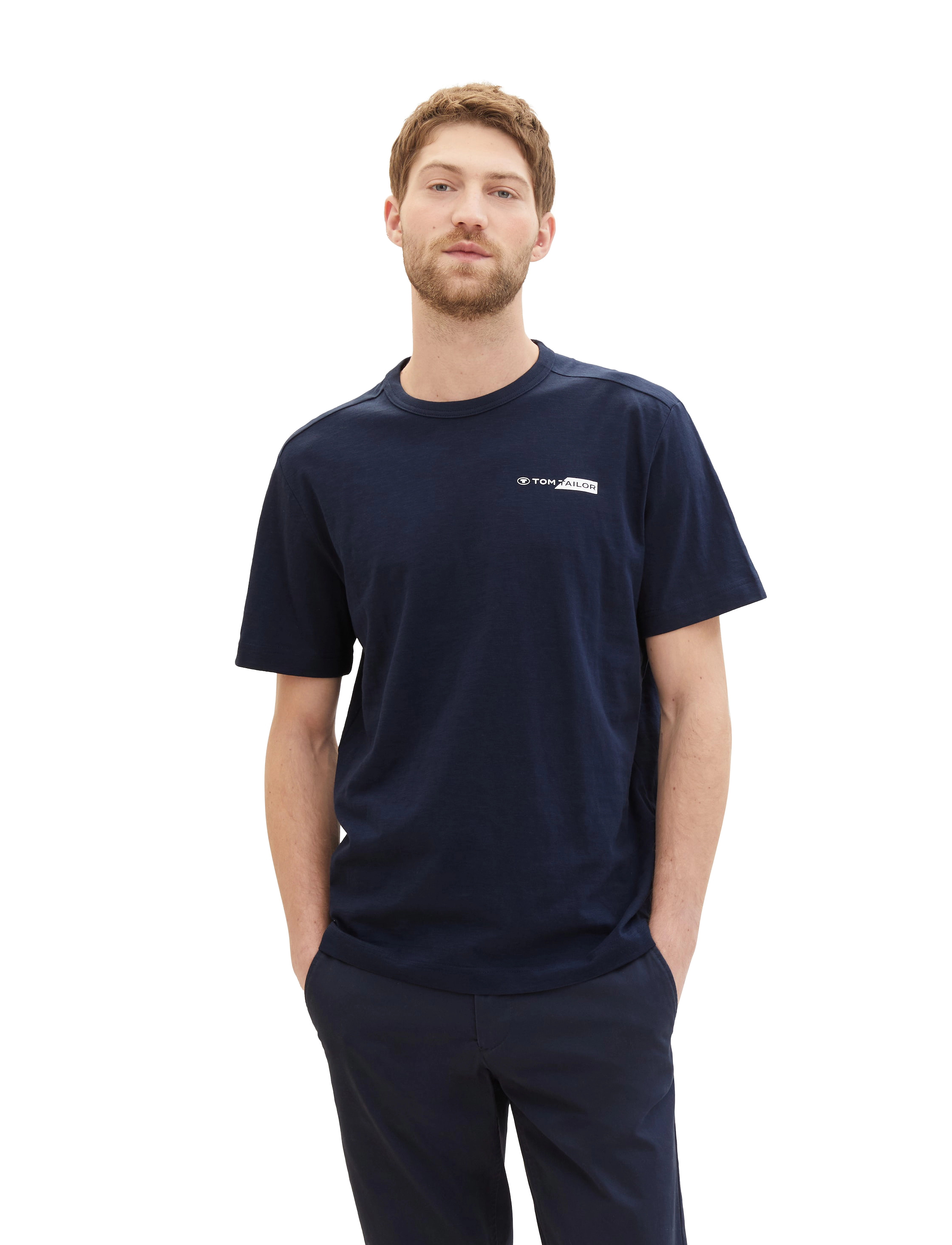 Tom Tailor - printed t-shirt - sky captain blue - 5