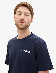 Tom Tailor - printed t-shirt - laveste priser - sky captain blue - 6