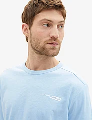Tom Tailor - printed t-shirt - de laveste prisene - washed out middle blue - 5