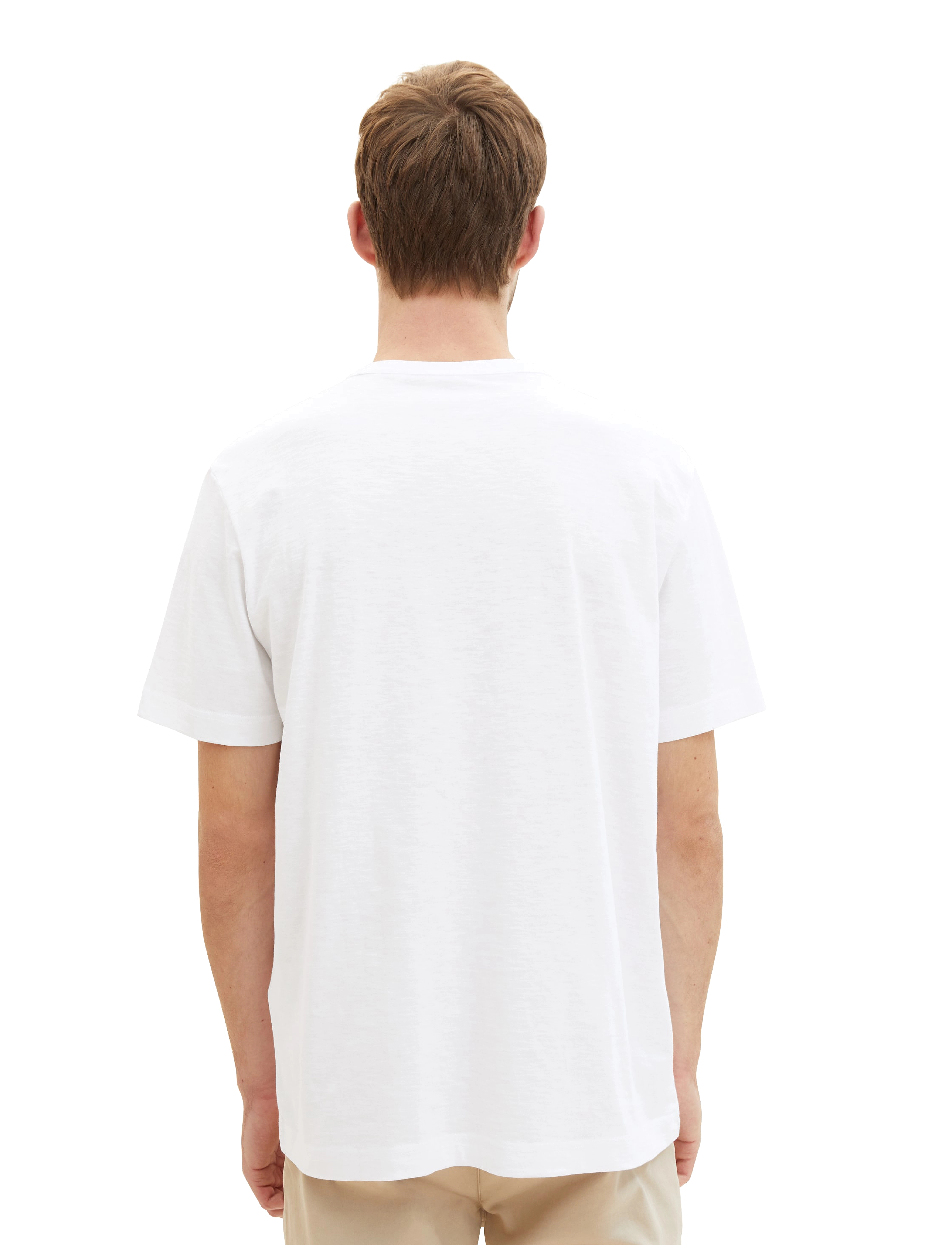 Tom Tailor - printed t-shirt - white - 3