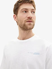 Tom Tailor - printed t-shirt - die niedrigsten preise - white - 5