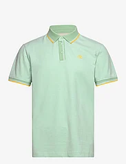 Tom Tailor - polo with detailed collar - alhaisimmat hinnat - white mint twotone - 0