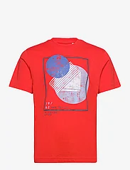 Tom Tailor - printed t-shirt - de laveste prisene - basic red - 0