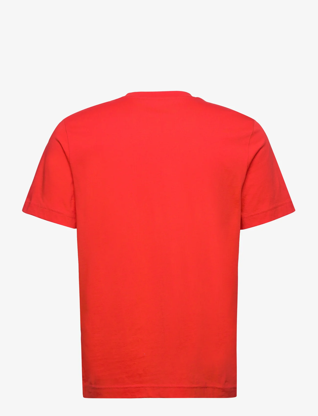 Tom Tailor - printed t-shirt - laveste priser - basic red - 1
