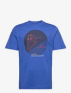 printed t-shirt - SURE BLUE