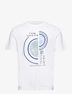 printed t-shirt - WHITE