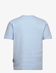 Tom Tailor - relaxed structured t-shirt - alhaisimmat hinnat - middle sky blue - 1