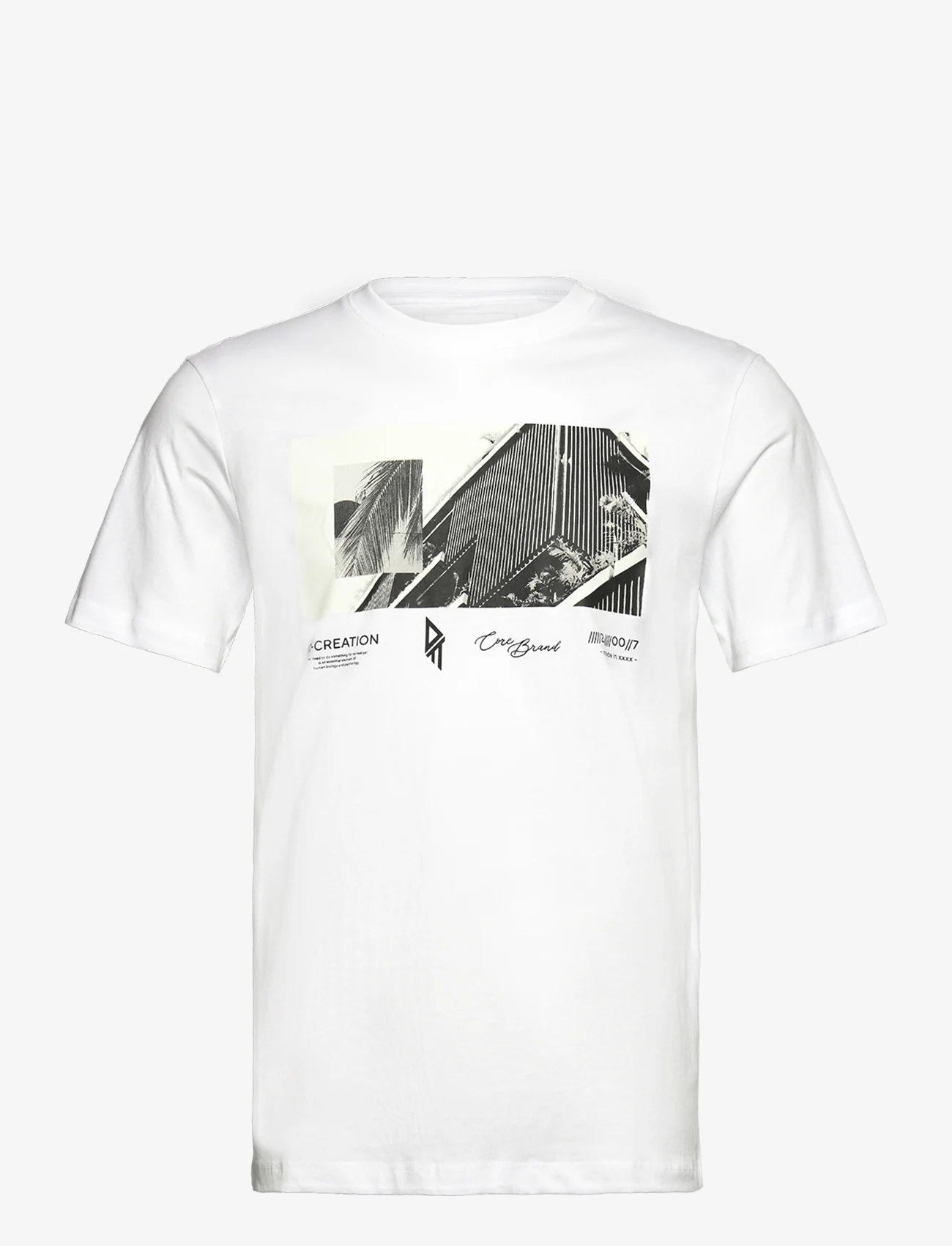 Tom Tailor - photoprinted t-shirt - die niedrigsten preise - white - 0