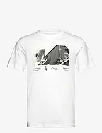 photoprinted t-shirt - WHITE