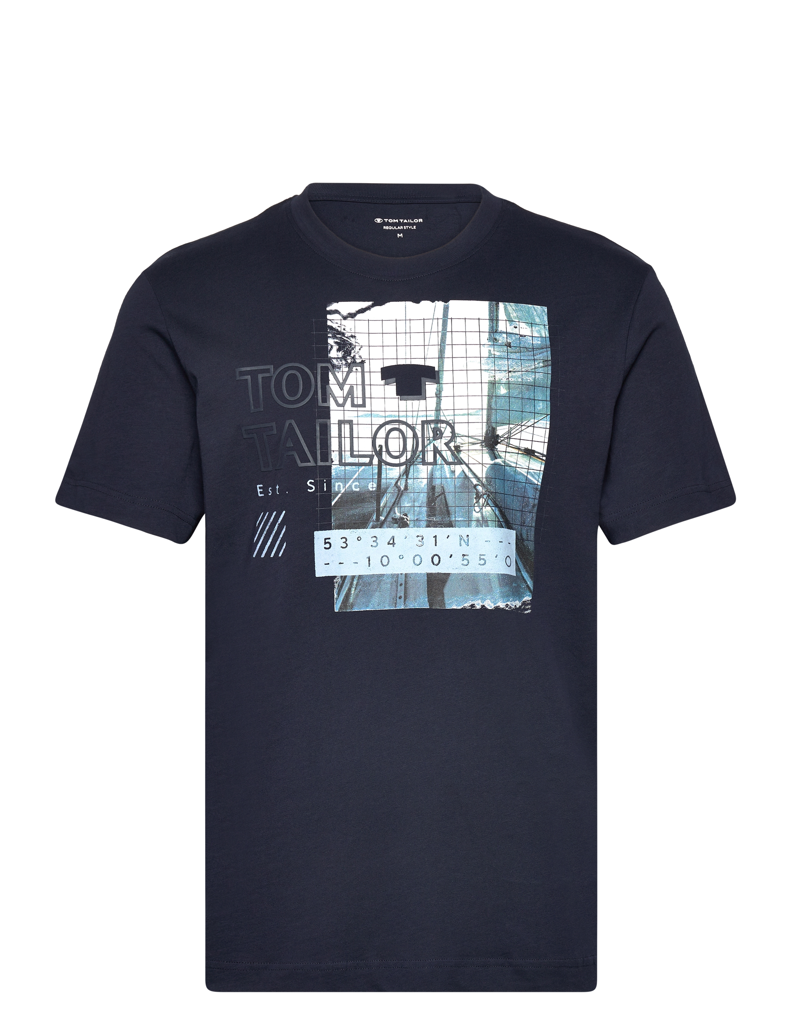 Tom Tailor - photoprint t-shirt - sky captain blue - 1