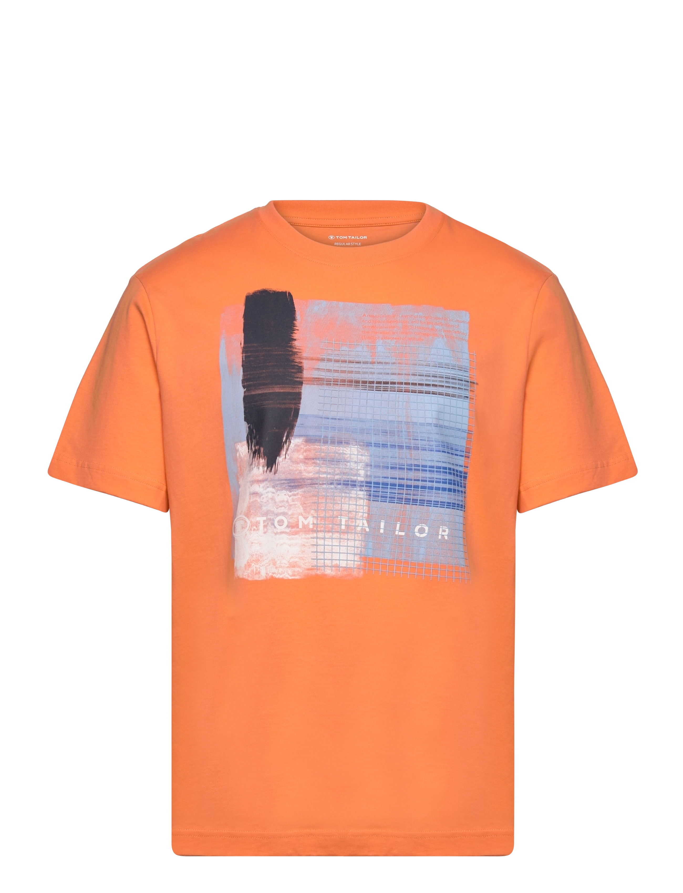 printed t-shirt - FRUITY MELON ORANGE