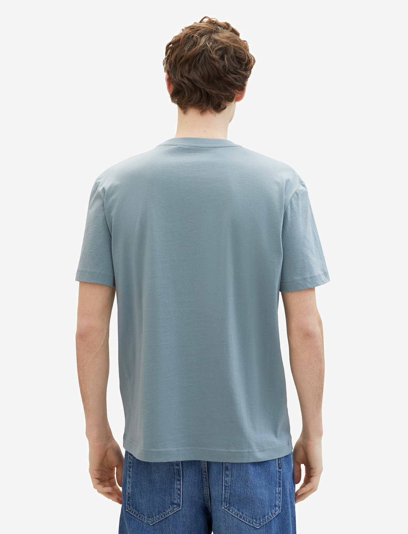 Tom Tailor - printed t-shirt - grey mint - 3