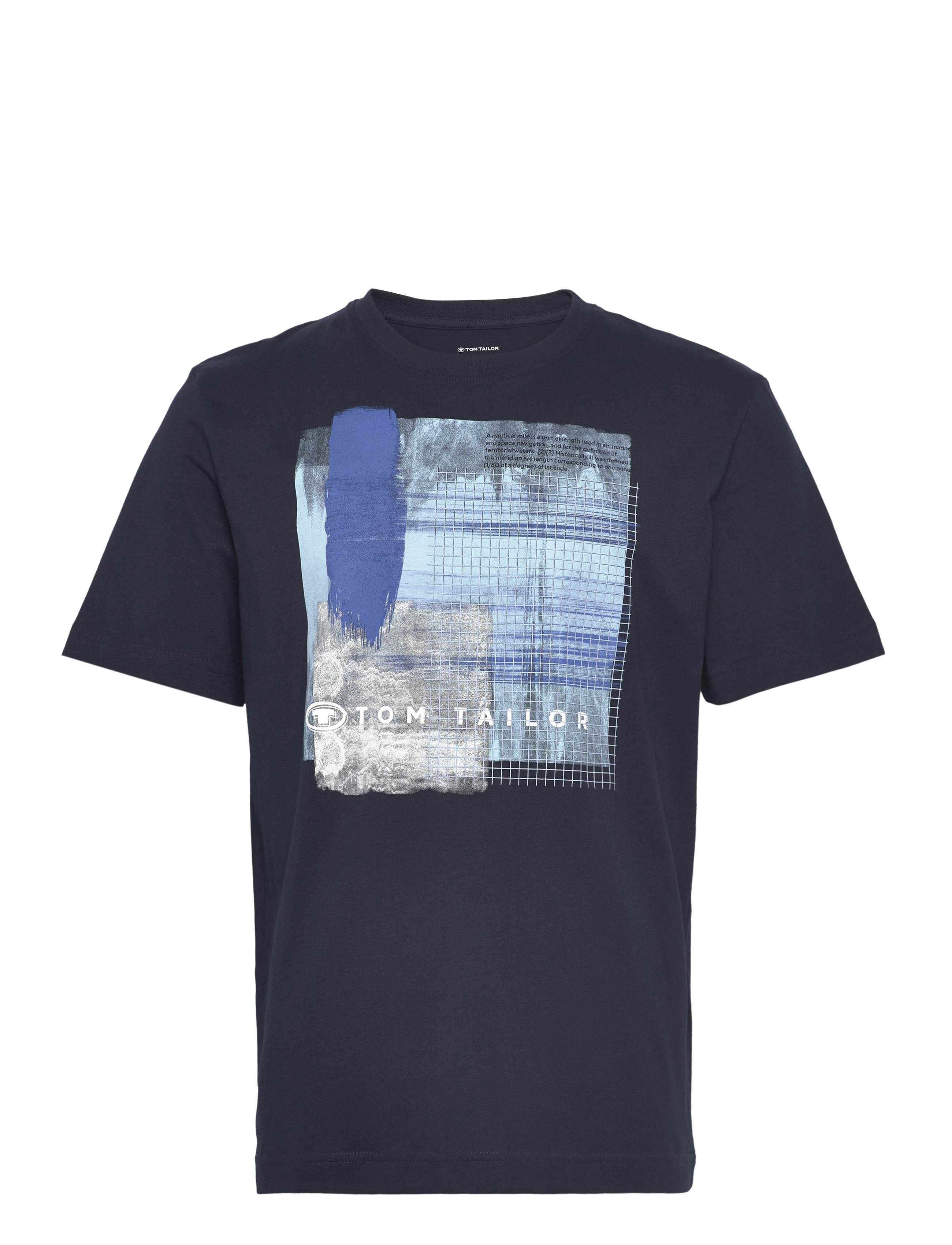 printed t-shirt - SKY CAPTAIN BLUE