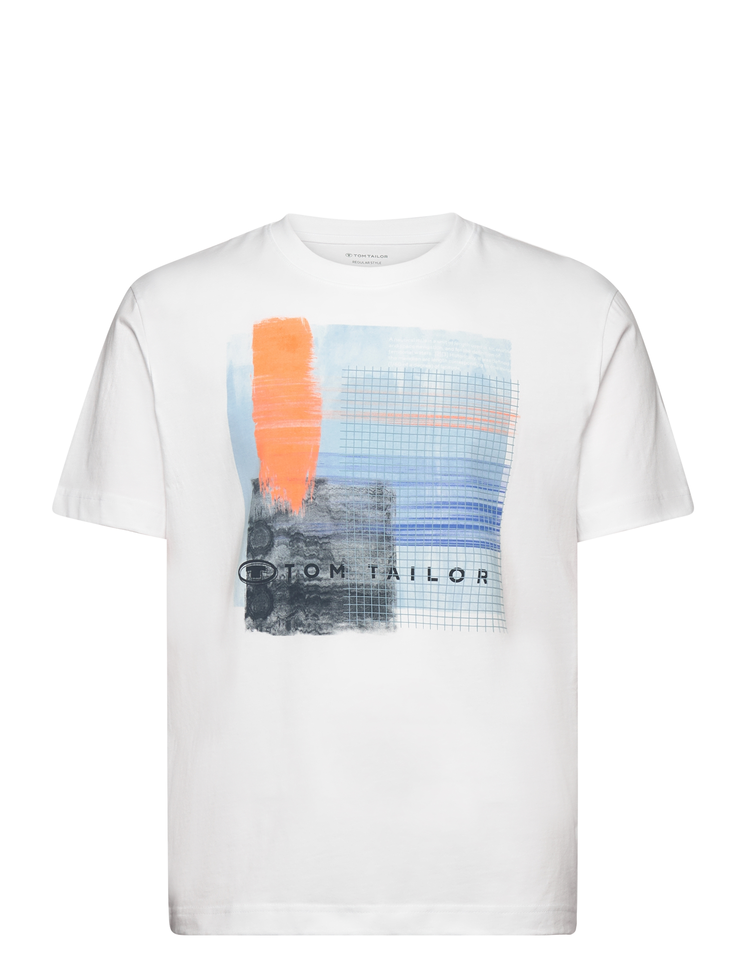 printed t-shirt - WHITE