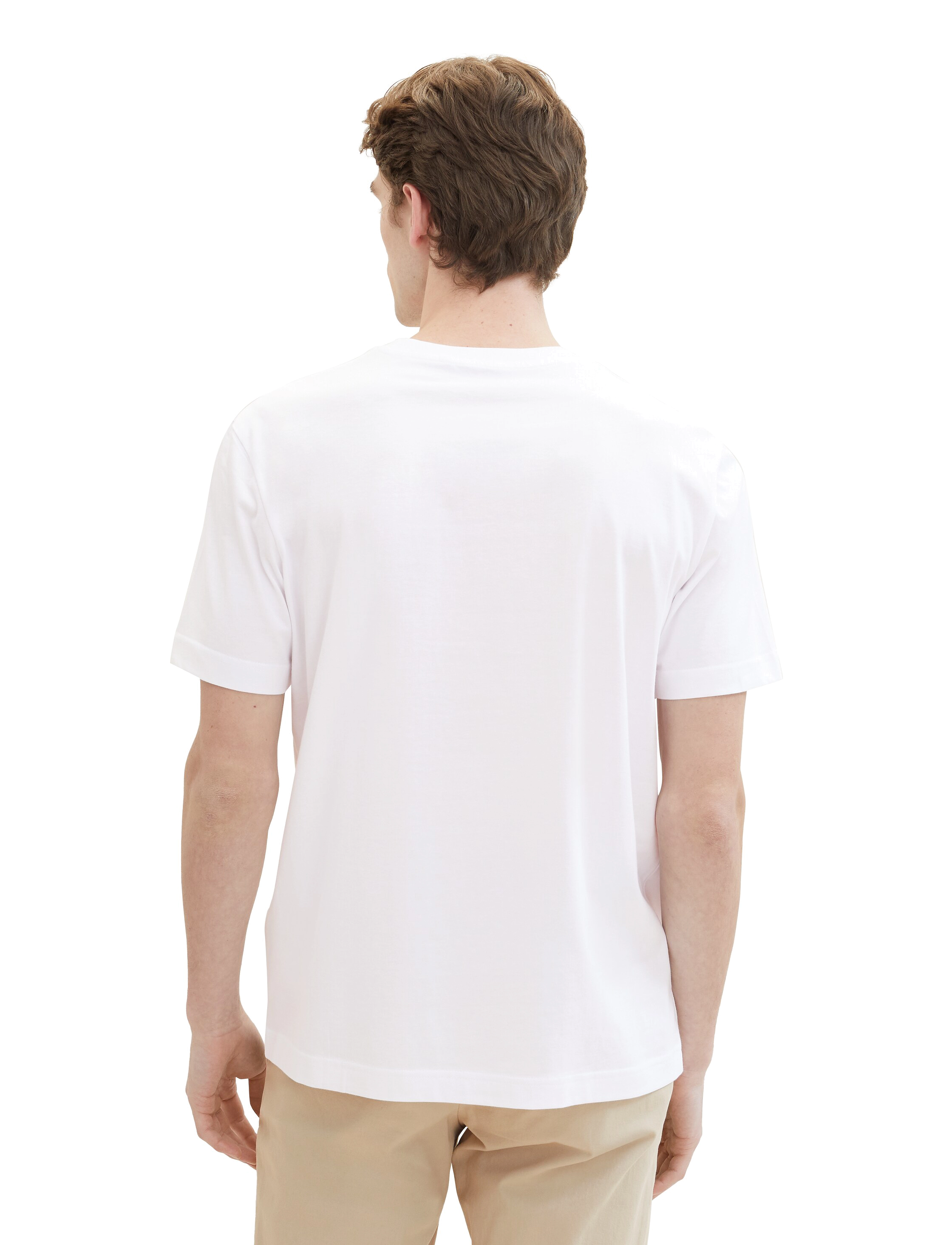 Tom Tailor - printed t-shirt - white - 3