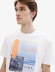 Tom Tailor - printed t-shirt - de laveste prisene - white - 5