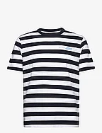 striped t-shirt - NAVY BOLD STRIPE
