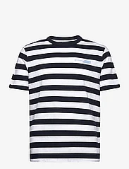 Tom Tailor - striped t-shirt - laveste priser - navy bold stripe - 0