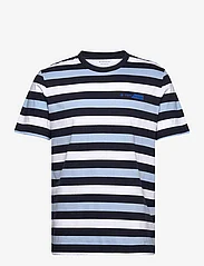 Tom Tailor - striped t-shirt - die niedrigsten preise - navy multi stripe - 0