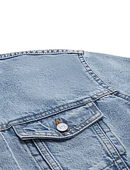 Tom Tailor - oversized denim jacket - jeansjakker - used light stone blue denim - 2