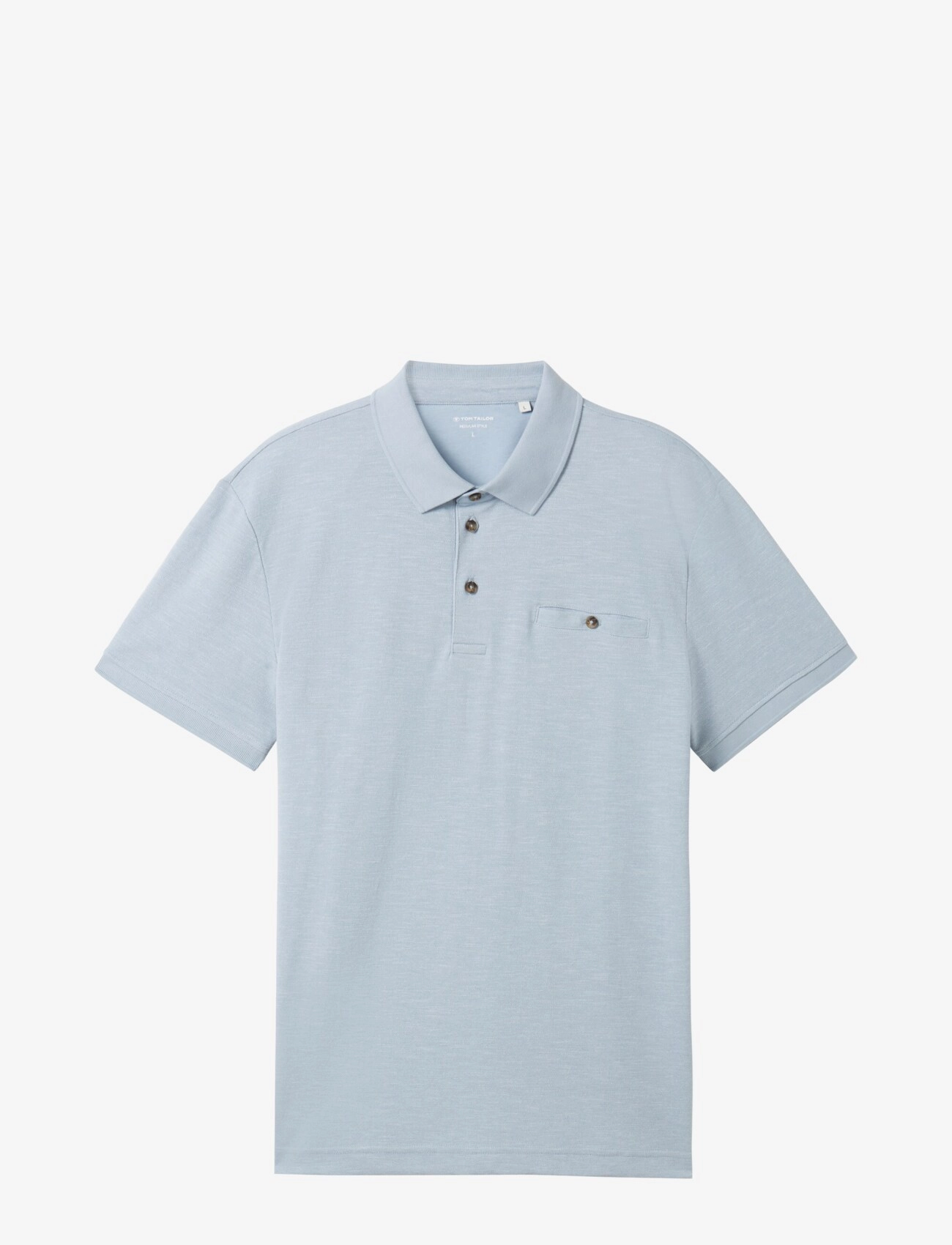 grindle polo - FOGGY BLUE GRINDLE STRUCTURE