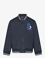 college jacket - SKY CAPTAIN BLUE