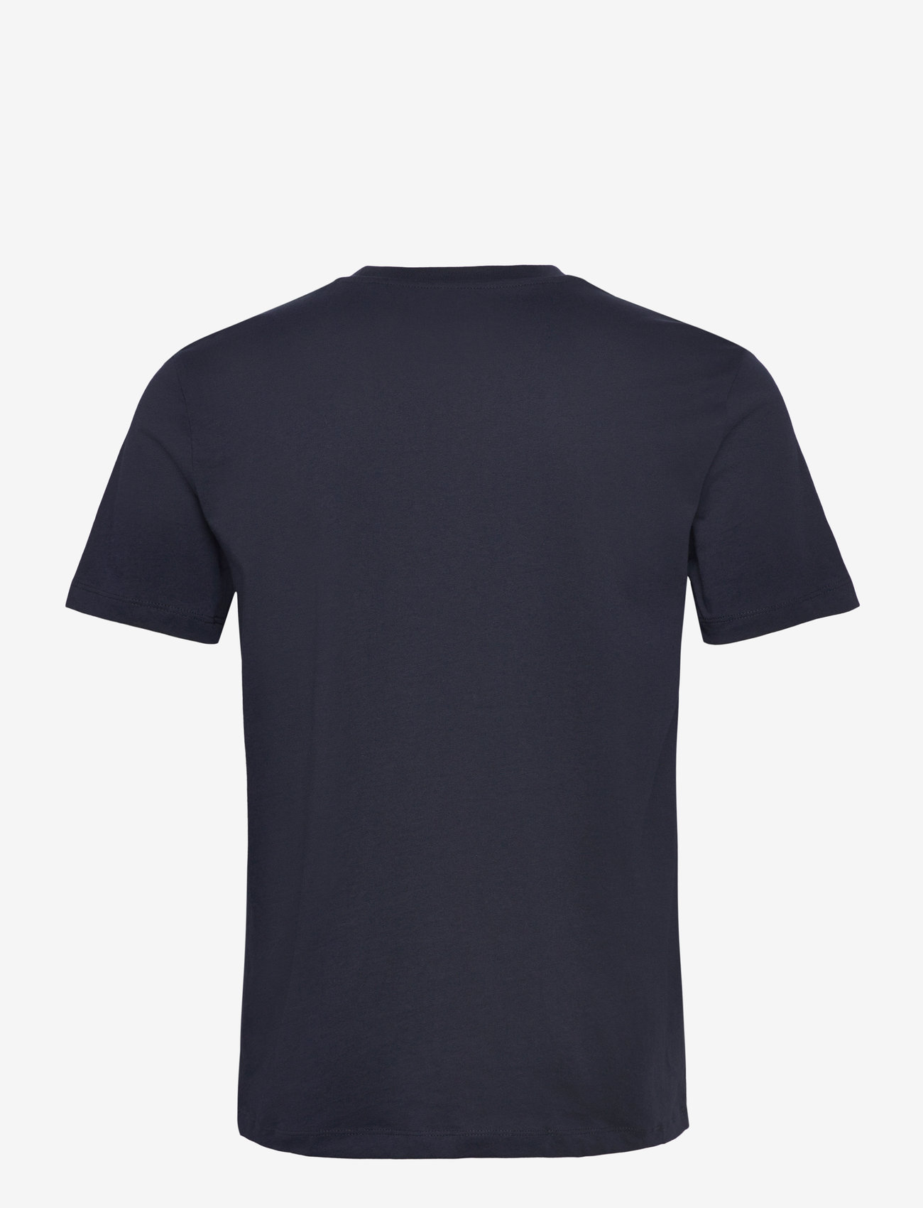 Tom Tailor - printed rounded hem t-shirt - sky captain blue - 1
