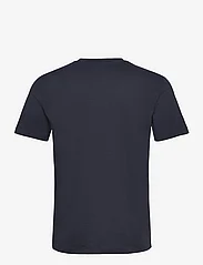 Tom Tailor - printed rounded hem t-shirt - alhaisimmat hinnat - sky captain blue - 1