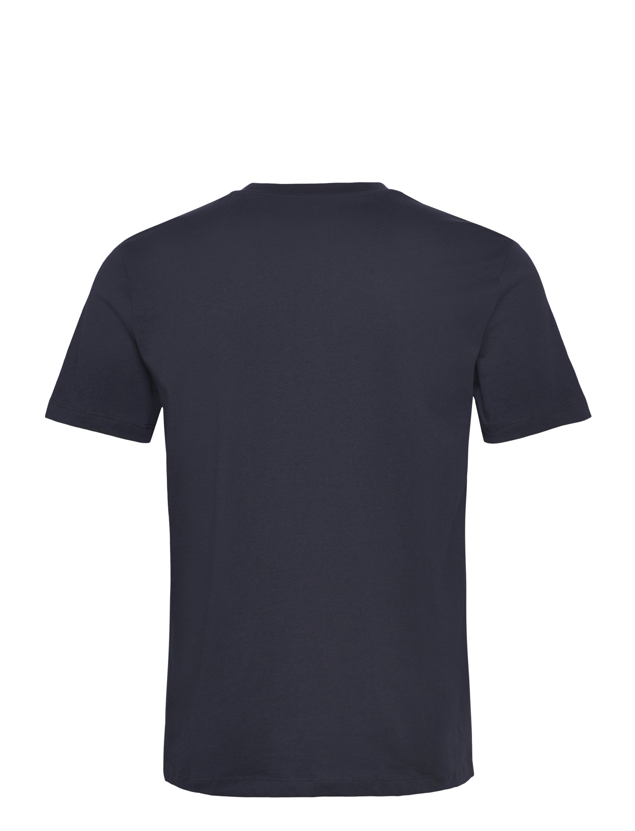 Tom Tailor - printed rounded hem t-shirt - sky captain blue - 1