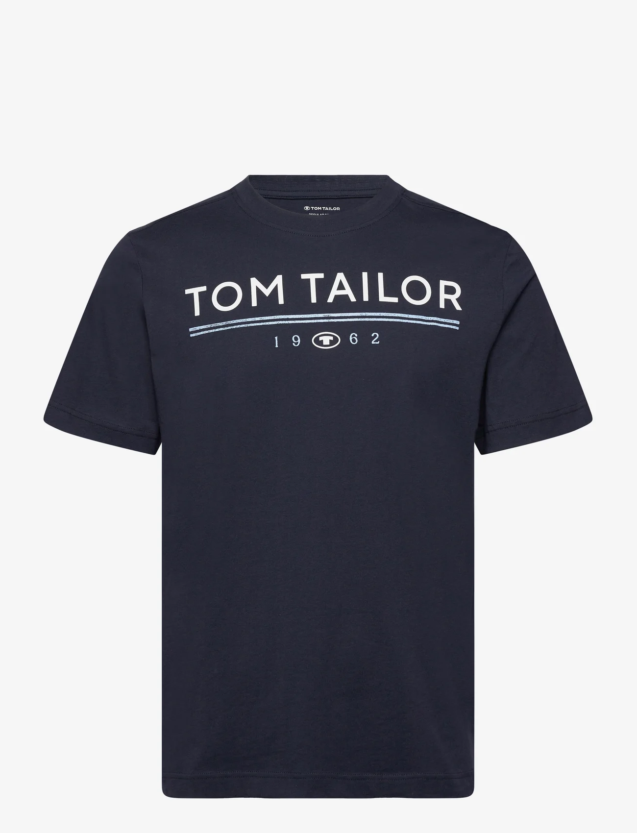 Tom Tailor - printed t-shirt - laveste priser - sky captain blue - 0