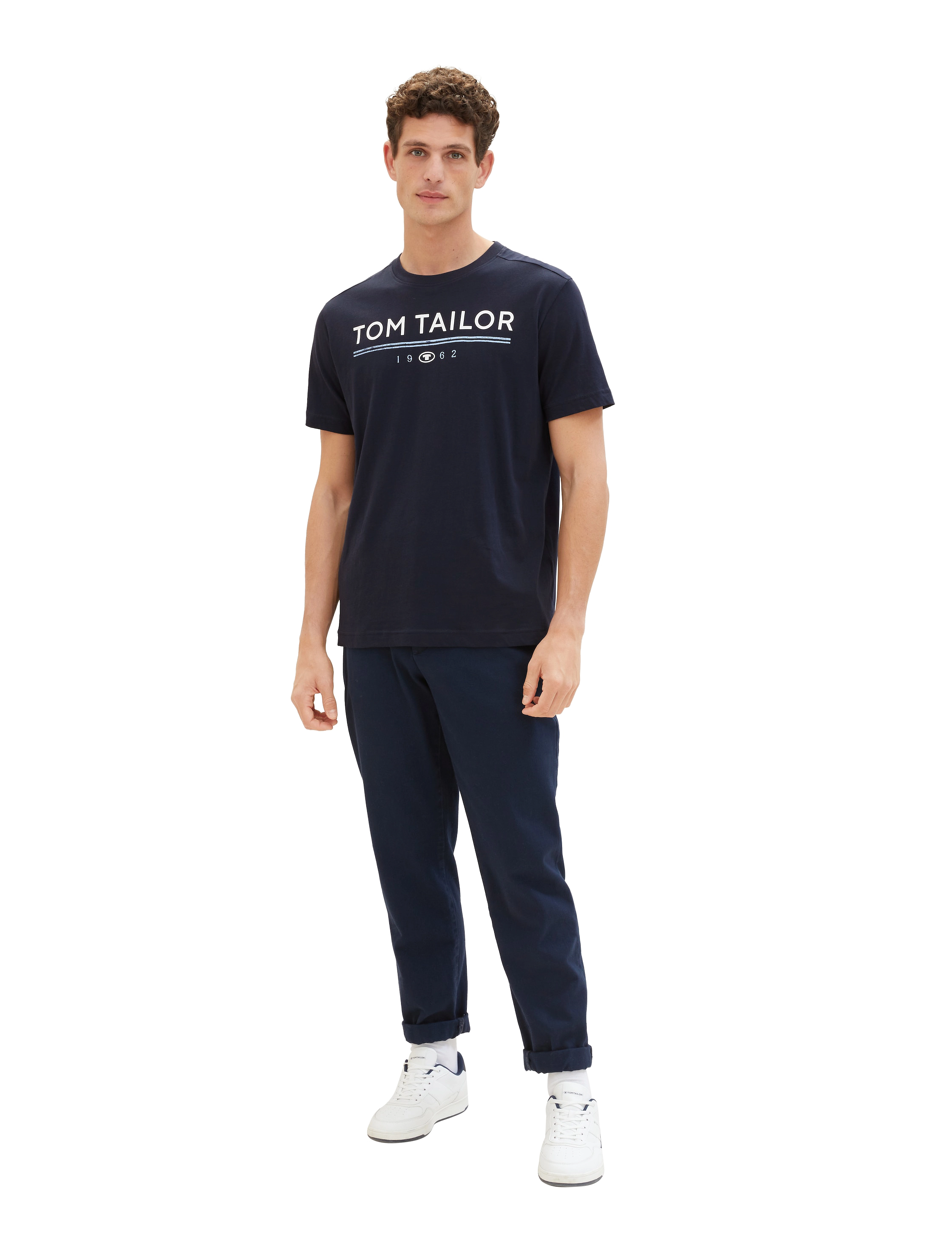 Tom Tailor - printed t-shirt - sky captain blue - 4