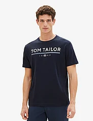 Tom Tailor - printed t-shirt - laveste priser - sky captain blue - 5