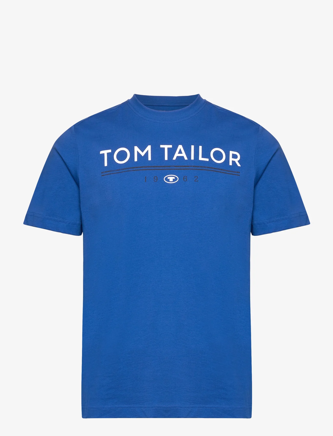 Tom Tailor - printed t-shirt - de laveste prisene - sure blue - 0