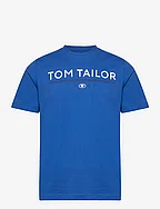printed t-shirt - SURE BLUE