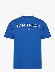 Tom Tailor - printed t-shirt - laveste priser - sure blue - 0