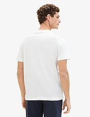Tom Tailor - printed t-shirt - short-sleeved t-shirts - white - 3