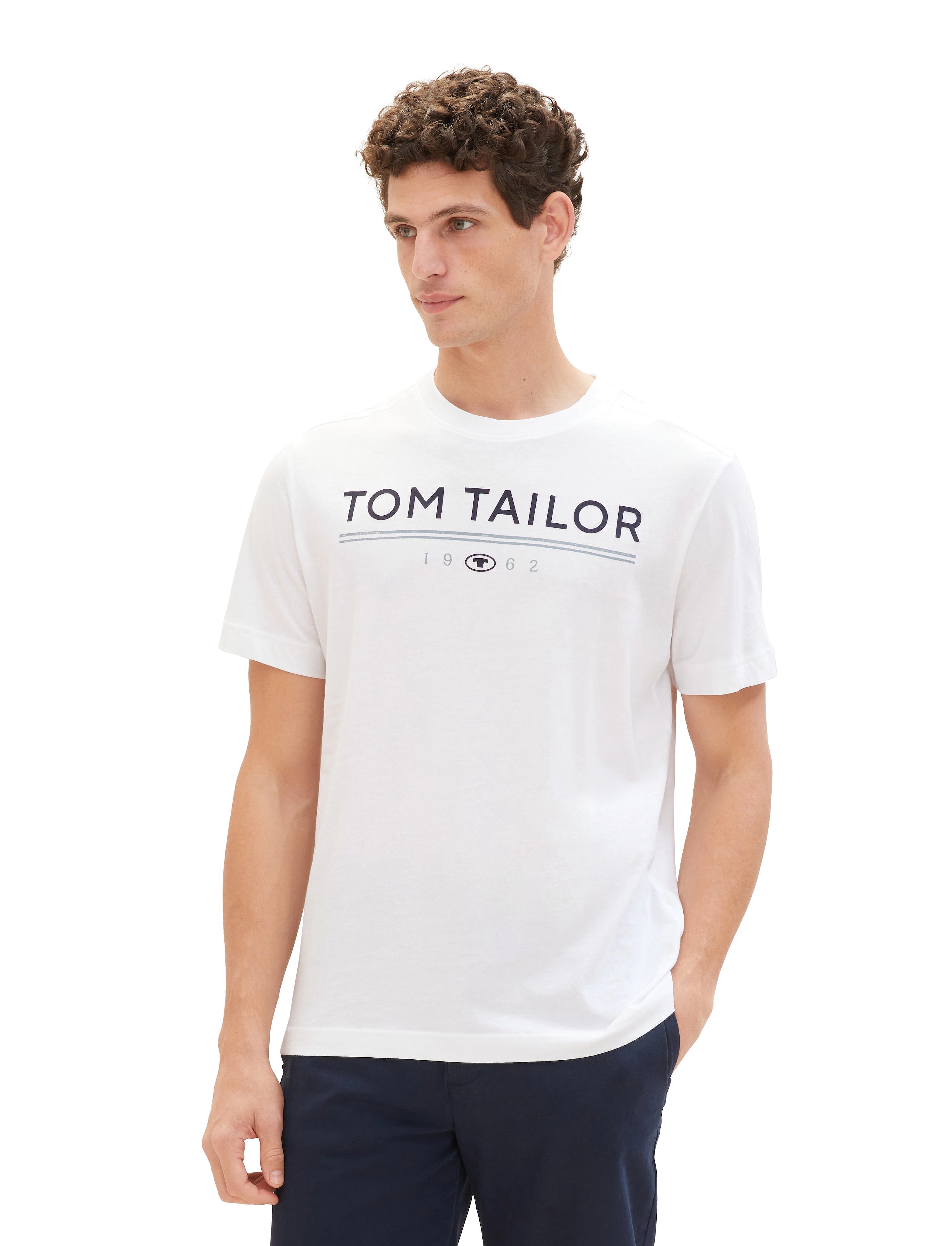 Tom Tailor - printed t-shirt - white - 5