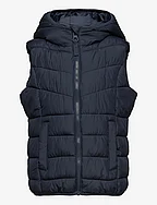 light weight puffer vest - SKY CAPTAIN BLUE