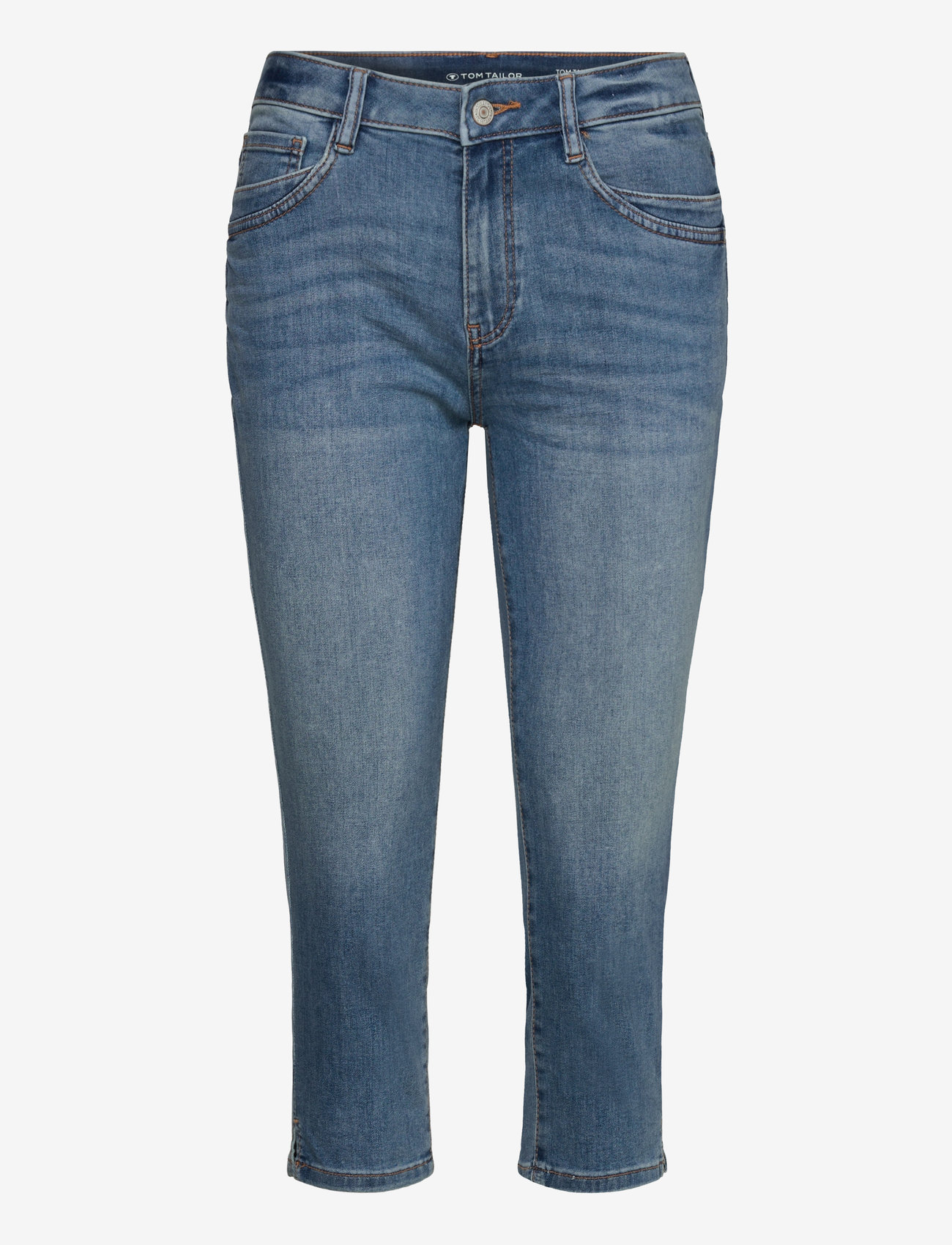 Tom Tailor - Tom Tailor Kate capri - light stone wash denim - 0