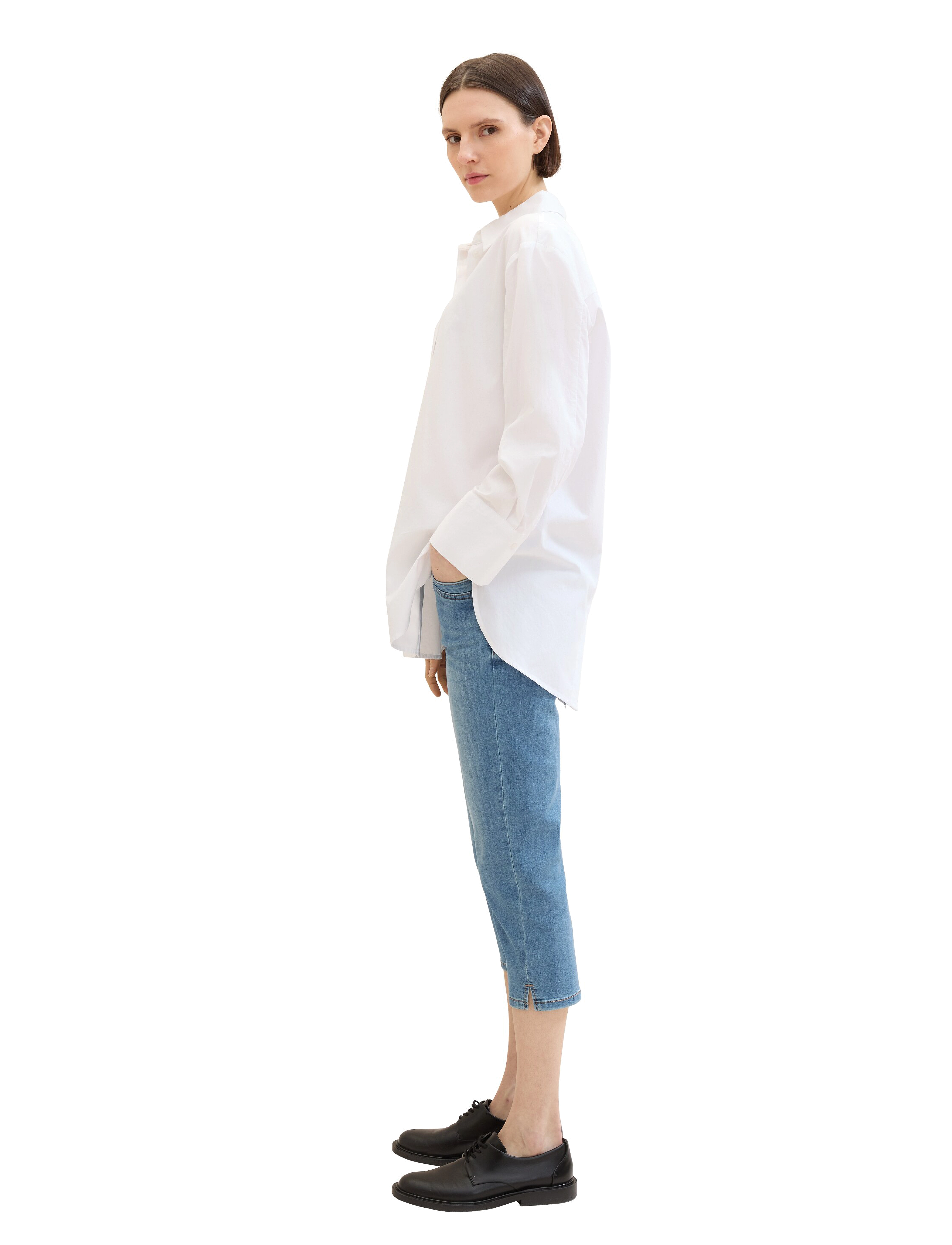 Tom Tailor - Tom Tailor Kate capri - light stone wash denim - 4